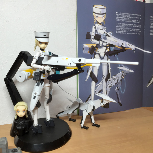 Arnval Sniper Type (WHITE), Busou Shinki, Amber Works, Garage Kit