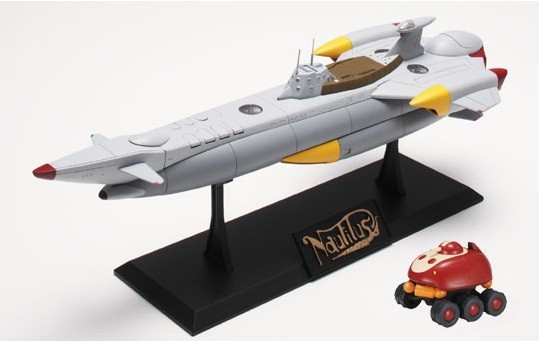 Nautilus (Surface Color), Fushigi No Umi No Nadia, Aoshima, Pre-Painted, 1/500