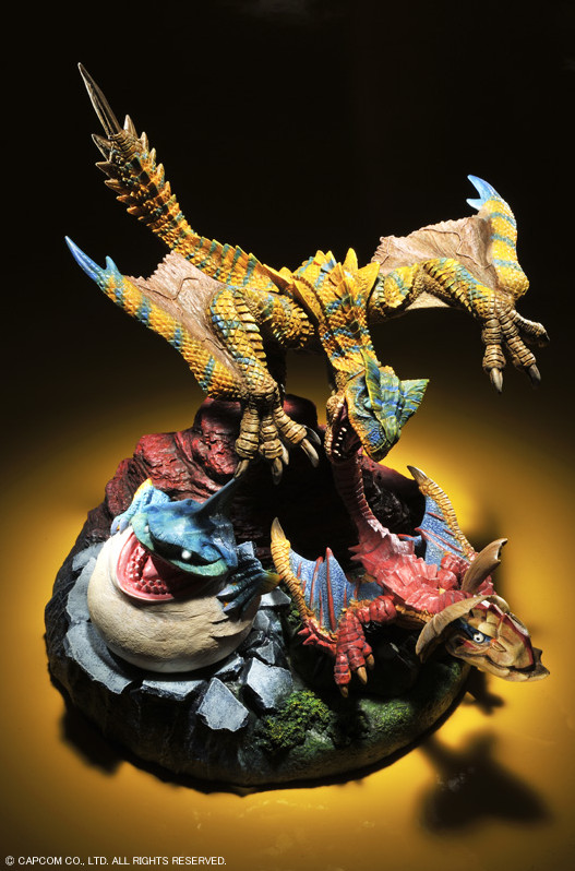 Tigrex, Yian Kut-Ku, Zaboazagiru, Monster Hunter, Uramac, Garage Kit