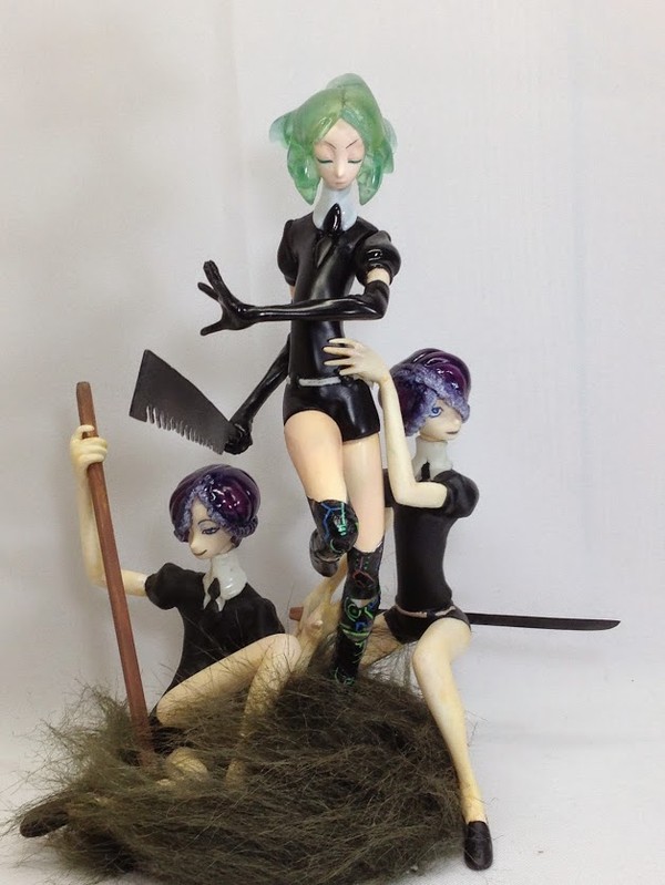 Amethyst, Phosphophyllite, Houseki No Kuni, Bridge no Heya, Garage Kit