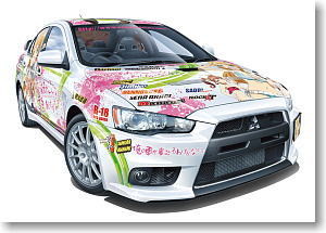 Lancer Evolution X (2), Ore No Imouto Ga Konna Ni Kawaii Wake Ga Nai, Aoshima, Model Kit, 1/24, 4905083007341