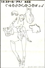 Amano Kazumi, Top O Nerae!, General Products, Garage Kit, 1/8