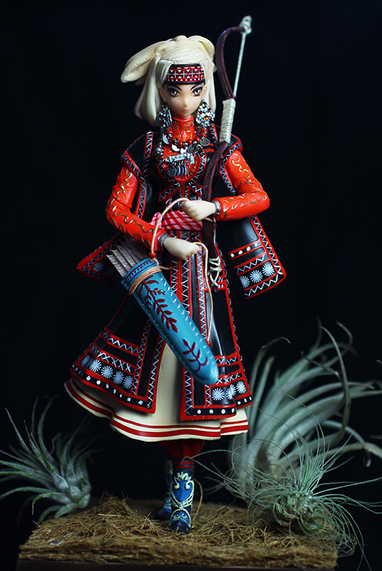 Amir Halgal, Otoyomegatari, Blue Wind Workshop, Garage Kit, 1/7