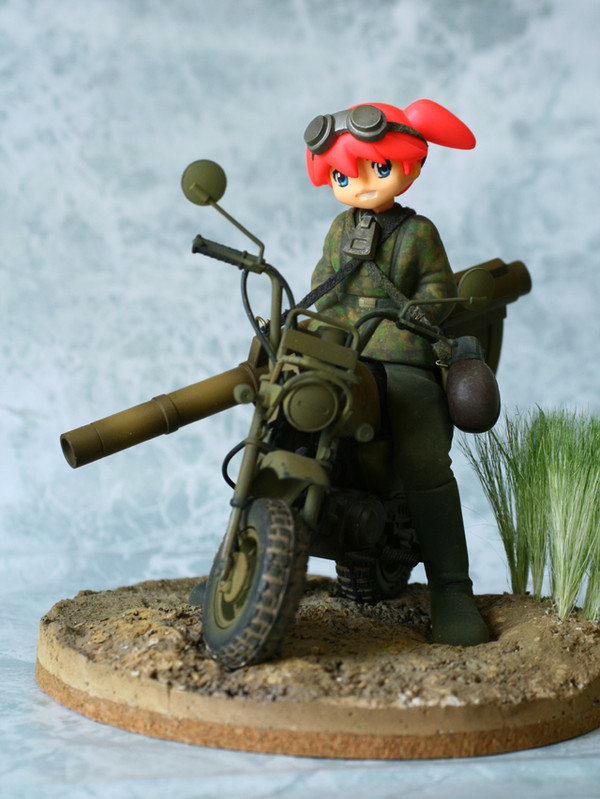 HobiRin (Military Akane), Mascot Character, Rizaadou, Garage Kit, 1/12