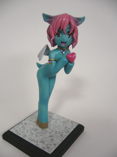 Tenba-chan, Original, Shiroi Kabe To Kuroi Neko, Garage Kit