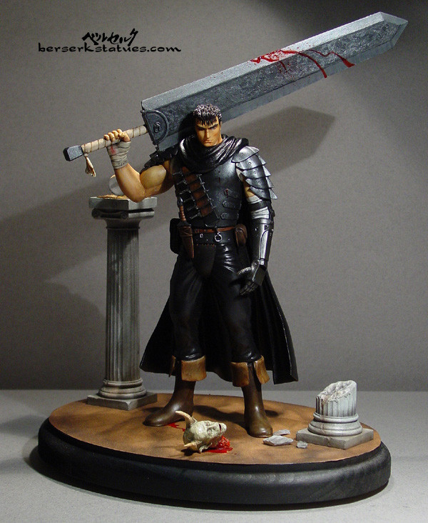 Guts (Black Swordsman), Berserk, Headlong, Garage Kit, 1/10