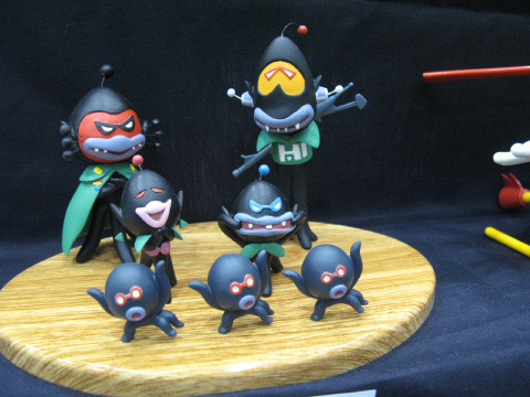 Kurodako Takokichi, Kurodako Takomaru, Kurodako Takomi, Kurodako Takosaku, Tondemo Senshi Muteking, BENRI Kobo, Garage Kit
