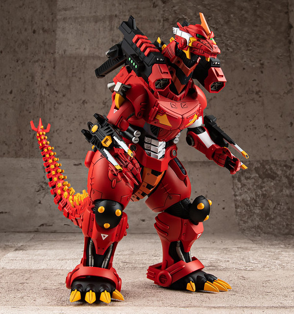 MechaGojira (Type-3 Kiryu <Revision>, EVA Unit-02 Color), Gojira Vs. Evangelion, Aoshima, Model Kit, 4905083063446
