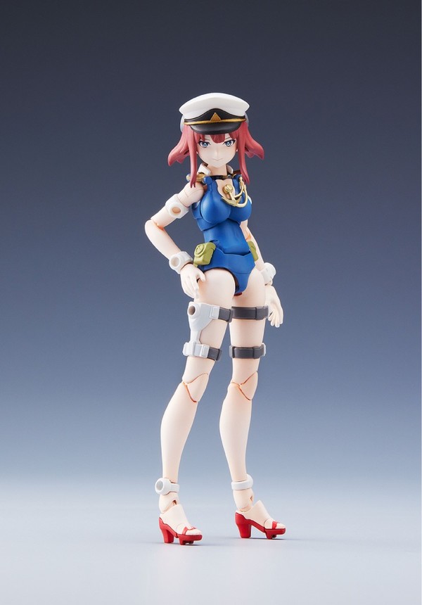 Jinguuji Nagisa, Gattai Robot Musashi, Aoshima, Model Kit, 4905083062920