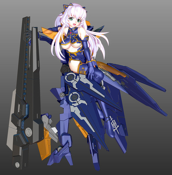 Altlene Viola, Busou Shinki, Grizzry Panda, Garage Kit