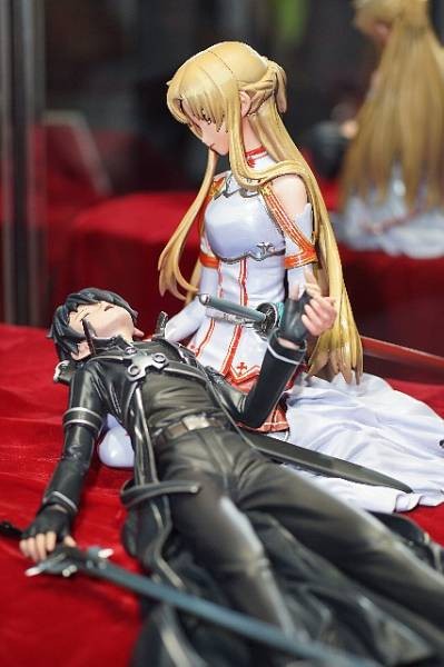 Asuna, Kirito, Sword Art Online, Bome-ya, Garage Kit, 1/5