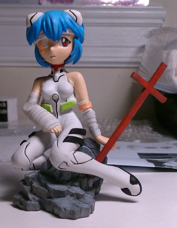 Ayanami Rei (SD), Shin Seiki Evangelion 2, Katou Koushou, Garage Kit, 1/12