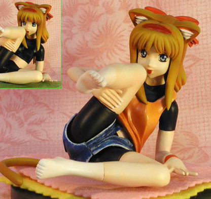 Nameru Neko, Original, Akakata Koubou, Garage Kit, 1/8