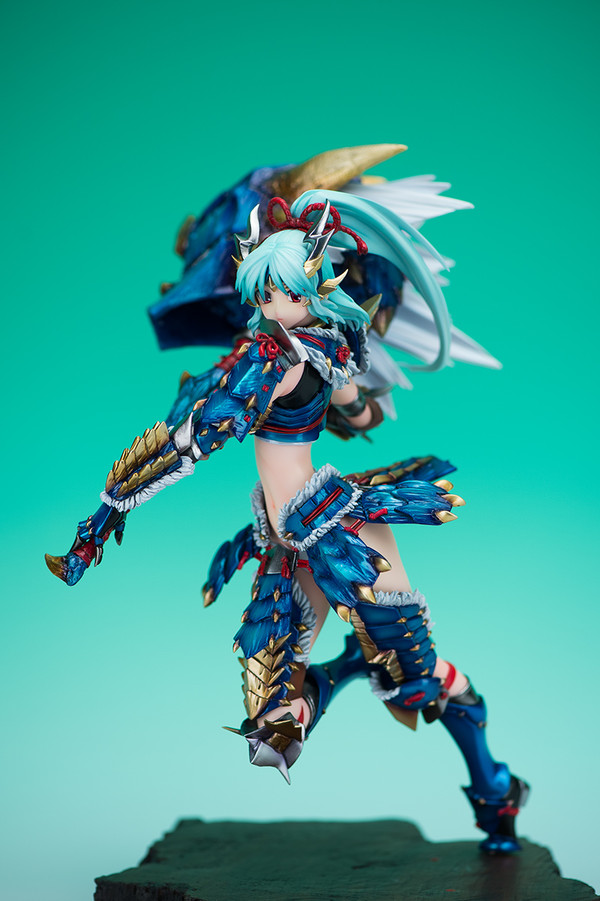 Hunter (Zinogre Armor with Thunder King Hammer), Monster Hunter 3 (Tri) G, Cerberus Project, Garage Kit, 1/6
