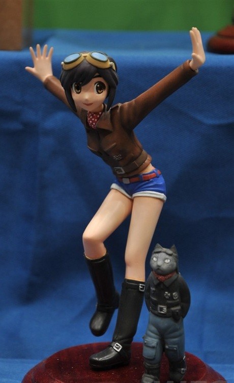 Hikouki Nori No Onnanoko To Neko No Ripura, Original, Tougou Bakuryou Chikyuu Bouei Gun, Garage Kit