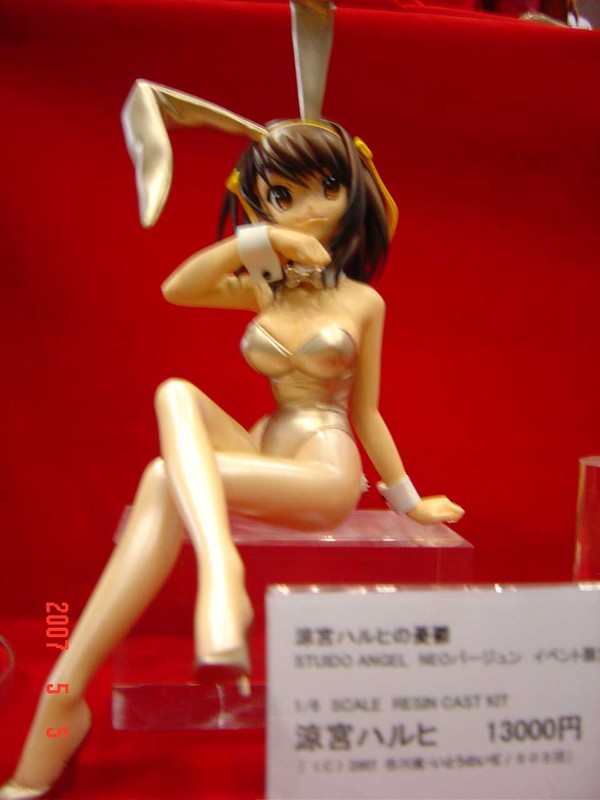 Suzumiya Haruhi (Bunny Girl), Suzumiya Haruhi No Yuuutsu, Studio Angel, Garage Kit, 1/6