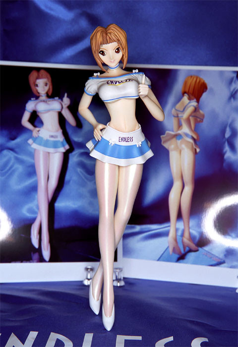 Tsujimoto Natsumi (Endless Race Queen), Taiho Shichauzo, Impact Blue, Garage Kit, 1/8