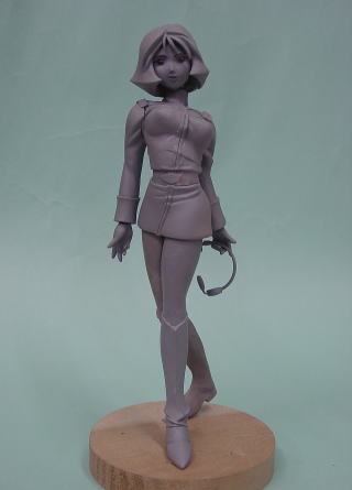 Sayla Mass, Kidou Senshi Gundam, Fuzzy Maker, Garage Kit, 1/8