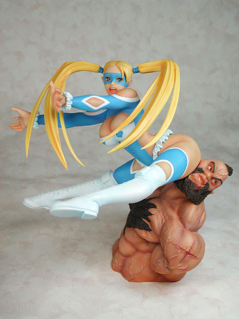 Rainbow Mika, Zangief, Street Fighter Zero 3, Gill Gill, Garage Kit, 1/7