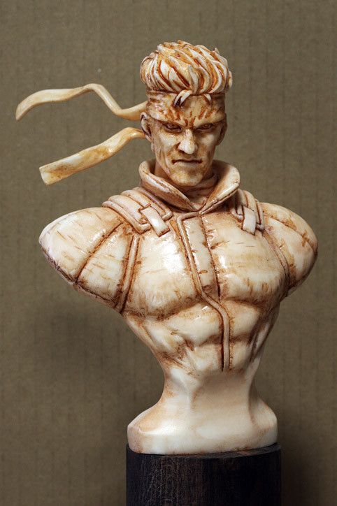 Solid Snake, Metal Gear Solid: The Twin Snakes, Heavy Gauge, Garage Kit