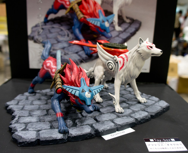 Amaterasu, Okikurumi, Ookami, Toy-box, Garage Kit