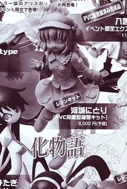 Kawashiro Nitori, Touhou Project, Ques Q, Garage Kit
