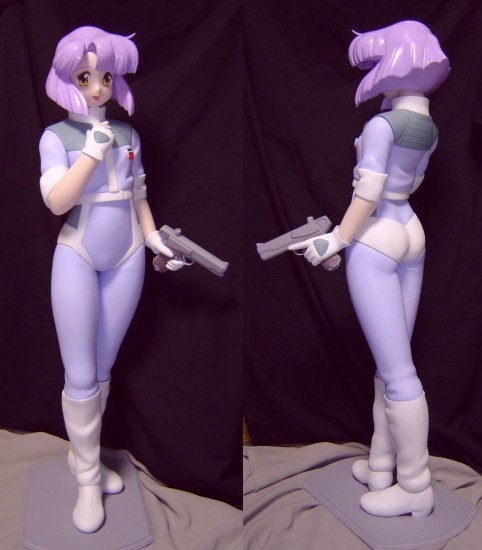 Catty, Gall Force, Korin, Garage Kit, 1/2