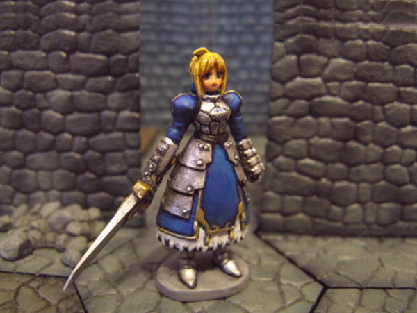 Altria Pendragon (Saber), Fate/Stay Night, Aurora Model, Model Kit, 1/48