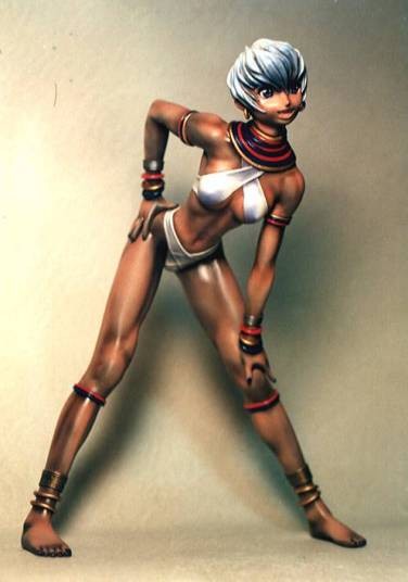 Elena, Street Fighter III, G-Dome, Garage Kit