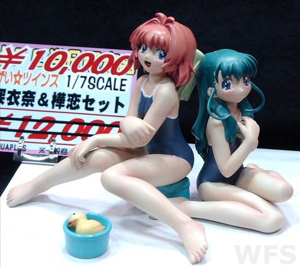 Onodera Karen (Swimsuit), Onegai Twins, Okayama Figure Engineering, Garage Kit, 1/7