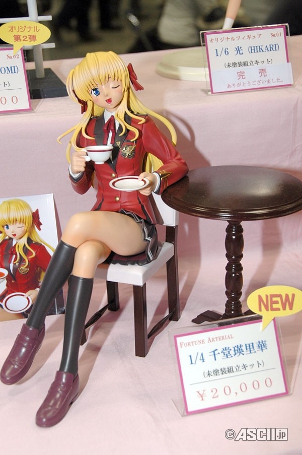 Sendou Erika, Fortune Arterial, Heroine Koubou Tanpopo, Garage Kit, 1/4