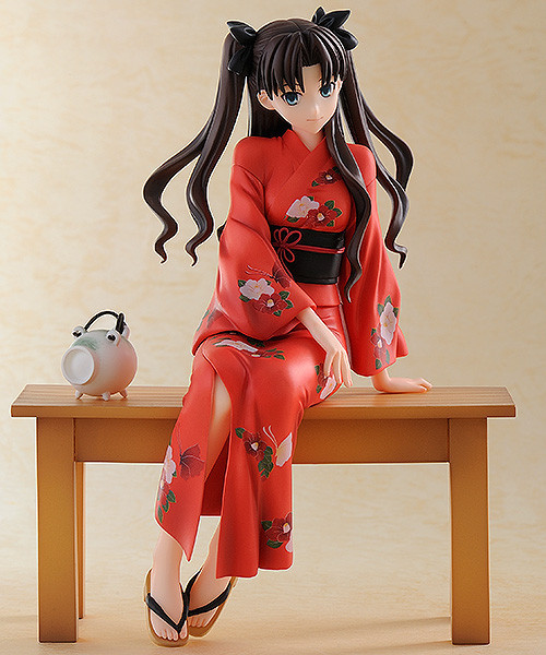 Tohsaka Rin (Yukata), Fate/Stay Night, FREEing, Pre-Painted, 1/8, 4571245293824
