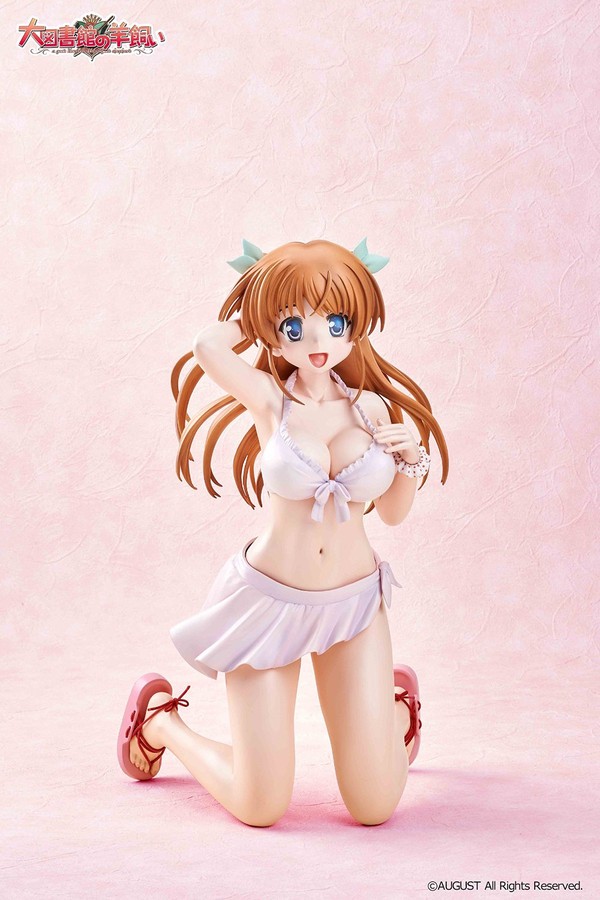 Shirasaki Tsugumi, Daitoshokan No Hitsujikai, A-Toys, Pre-Painted, 1/3, 4582447880101