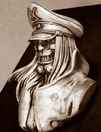 Colonel Payne, Gunnm Last Order, Heavy Gauge, Garage Kit
