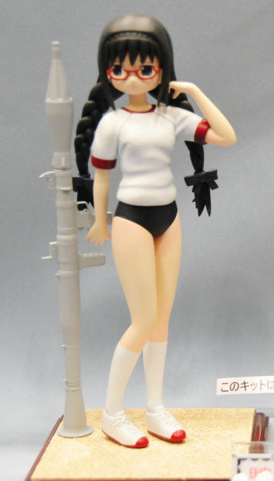 Akemi Homura (Gym Uniform), Mahou Shoujo Madoka☆Magica, Light Stuff Product, Garage Kit, 1/8