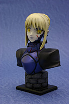 Altria Pendragon (Kuro Saber), Fate/Stay Night, Ques Q, Garage Kit, 1/8