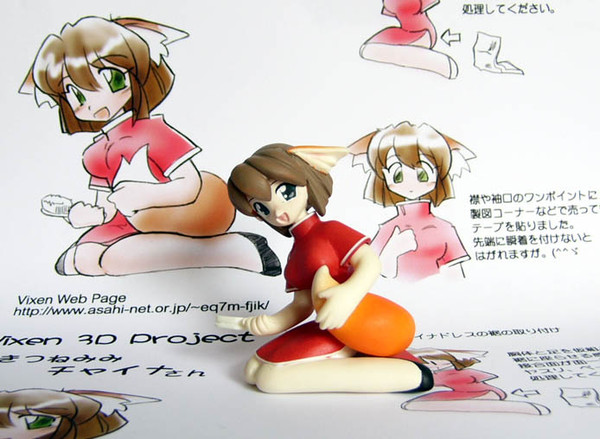 Kitsunemimi China-chan, Original, Vixen, Garage Kit