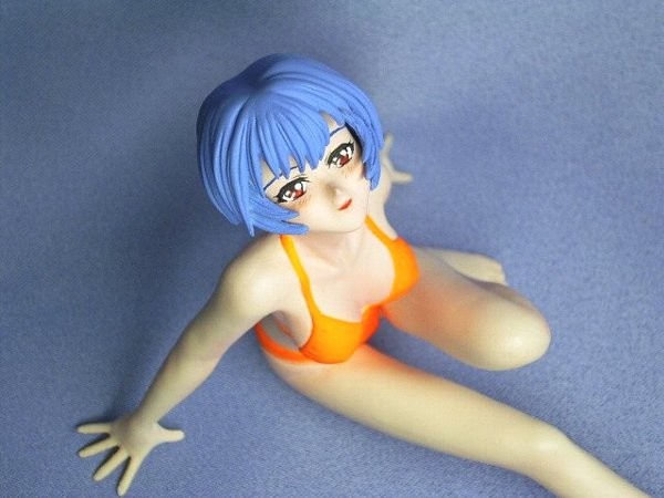 Ayanami Rei (Swimsuit), Shin Seiki Evangelion, Geru Sekai Seifukudou, Garage Kit, 1/8