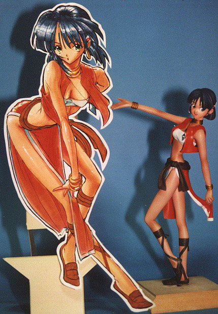 Nadia, Fushigi No Umi No Nadia, Cherry Blossom, Garage Kit, 1/7