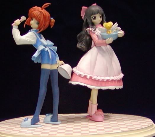 Daidouji Tomoyo, Kero-chan, Kinomoto Sakura (Caking Set), Card Captor Sakura, H-unit, Garage Kit, 1/8