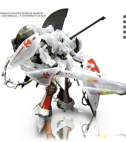 LED Mirage (3 Inferno Napalm), Five Star Monogatari, Volks, Garage Kit, 1/100