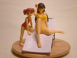 Mihama Chiyo, Sakaki, Azumanga Daioh, New Line, Ark Club, Garage Kit, 1/7
