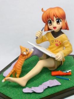 Kimi To Miki, Original, Nekoban, Garage Kit, 1/6