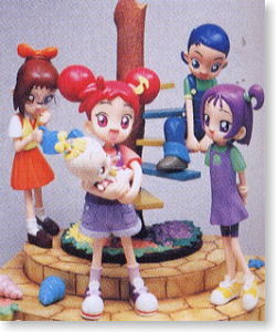Fujiwara Hazuki, Harukaze Doremi, Makihatayama Hana, Segawa Onpu, Senoo Aiko (Mahodo Set), Ojamajo Doremi Sharp, Club M, Garage Kit