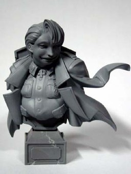 Shousa (Hellsing, Third Reich The Last Batallion, Bust), Hellsing, F-Face, Garage Kit