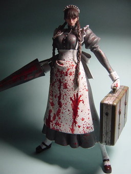 Roberta, Black Lagoon, Hamster Koubou, Garage Kit, 1/6
