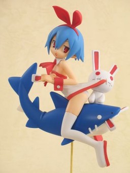 Pleinair-San (Shark-riding), Makai Senki Disgaea, Ame no Hi, Hare no Hi, Garage Kit, 1/8
