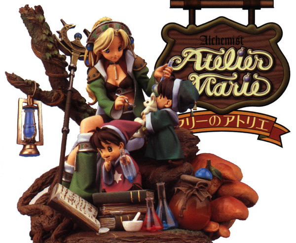Marie (Diorama Set), Atelier Marie ~Salburg No Renkinjutsushi~, Kaiyodo, Garage Kit, 1/8