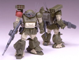 ATM-09-STTC Scopedog Turbo Custom (Armored Trooper Collection), Soukou Kihei VOTOMS, MO Craft, Garage Kit, 1/48