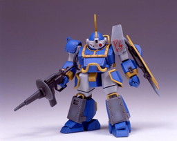 ATH-Q63-BTS Blue Knight (Armored Trooper Collection), Soukou Kihei VOTOMS, MO Craft, Garage Kit, 1/48